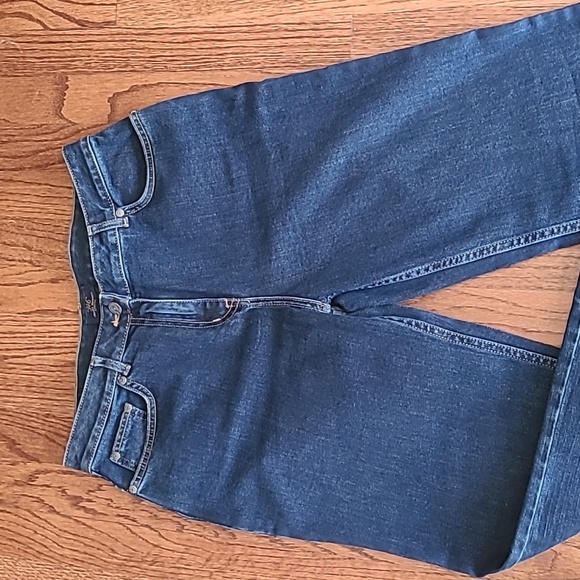 Brooks Brothers "346" Straight Leg Stretch Denim Jeans - Women's Size 8 - Picture 2 of 9